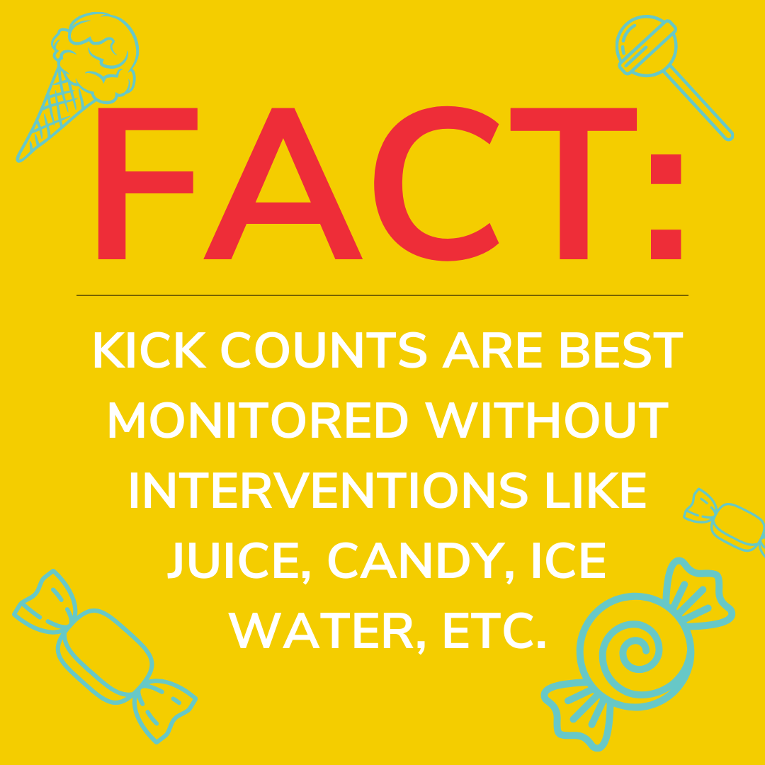 Monitor movements without sugar or ice water.