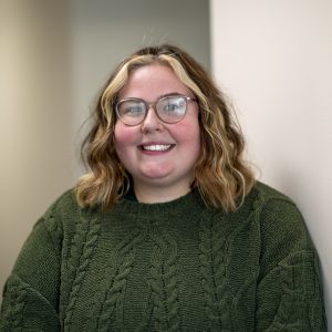 Chloe Mundy is the Communications and Engagement Assistant.
