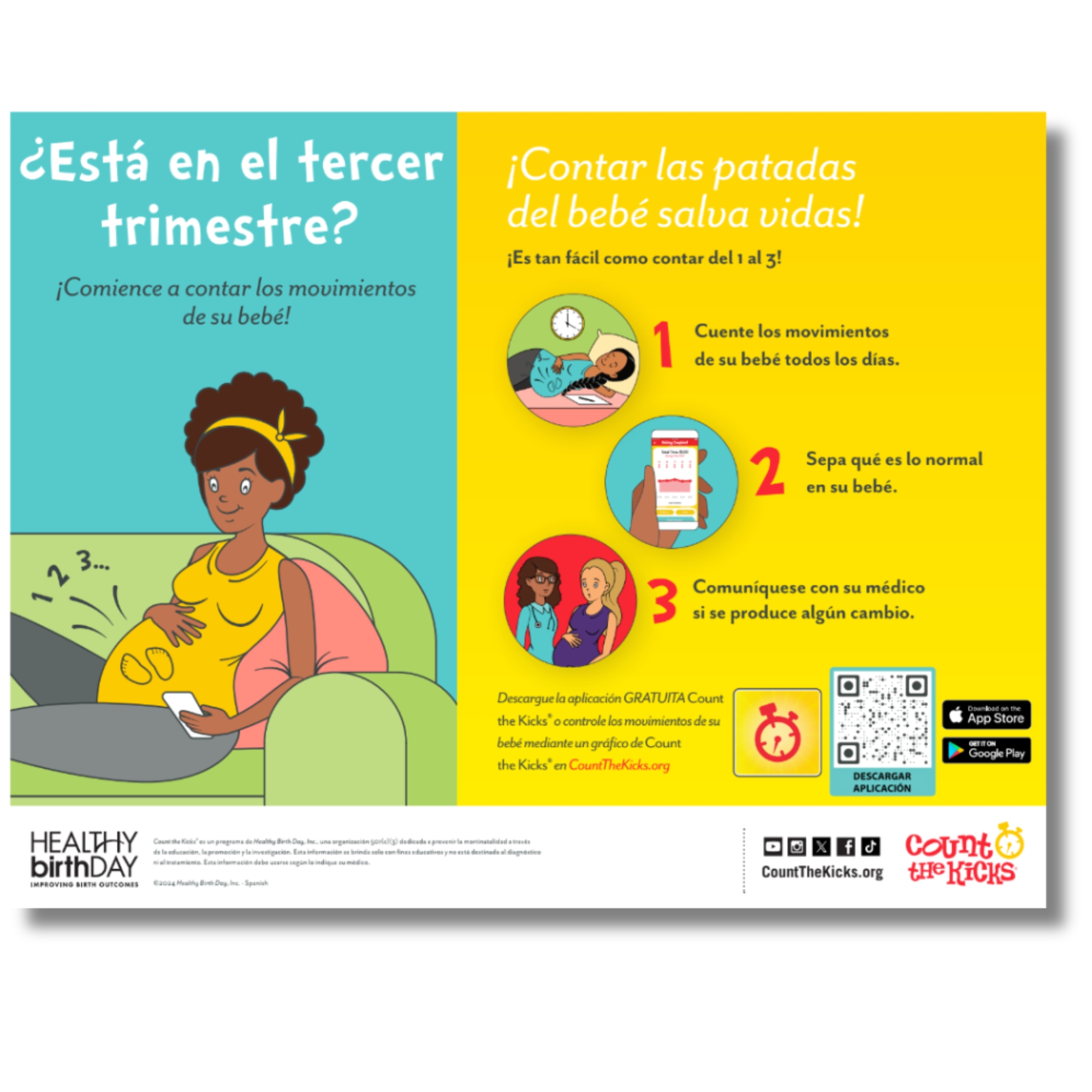 At-a-Glance Poster (Spanish) – AK